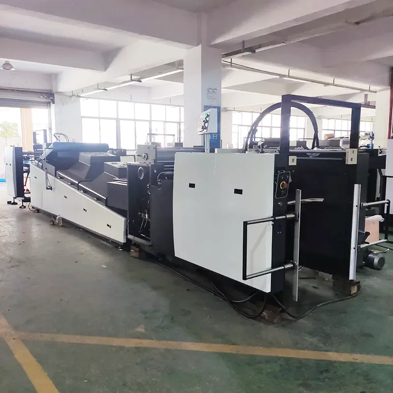 SJUV-760 Automatic Spot UV Machina Coating